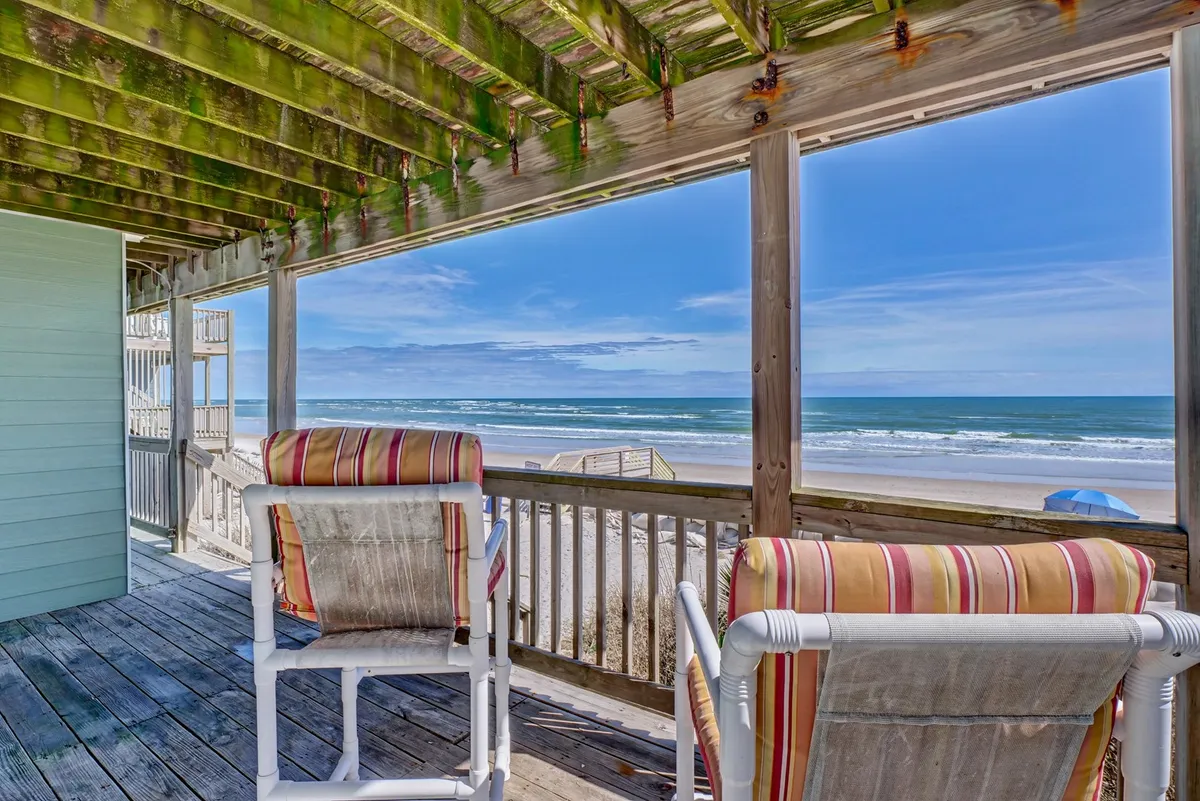 A tranquil scene featuring two beach chairs positioned to face the ocean, with soft sand underfoot and gentle waves in the distance. The setting is quiet and undisturbed, evoking a sense of relaxation and intimacy—ideal for a romantic walk or peaceful moments shared with friends.